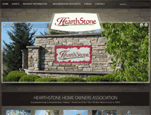 Tablet Screenshot of hearthstonedyer.com